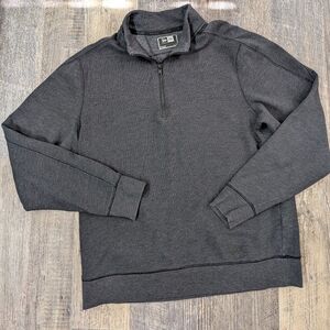 New Era 1/4 Zip Long Sleeve Pullover Large
